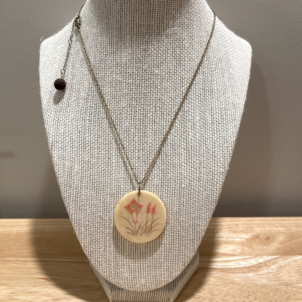 Meadow Floral Boho Statement Necklace